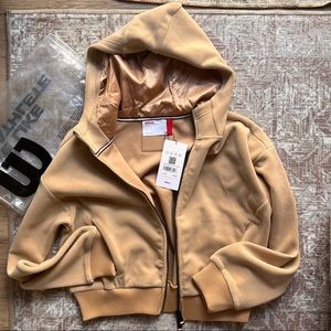 Wilson Sports fleece hooded zip up jacket